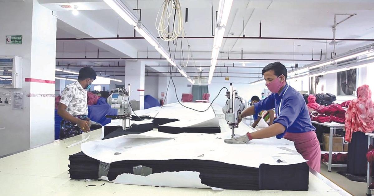 Cutting department at Minar Group